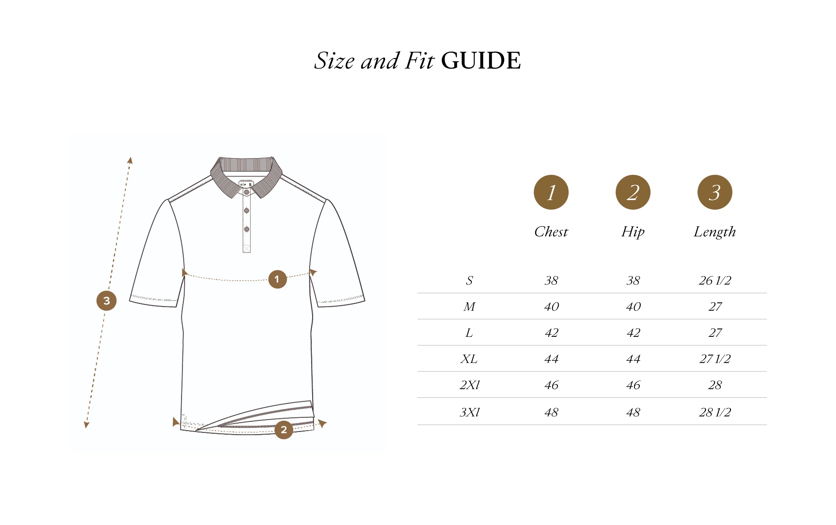 Size Chart IN