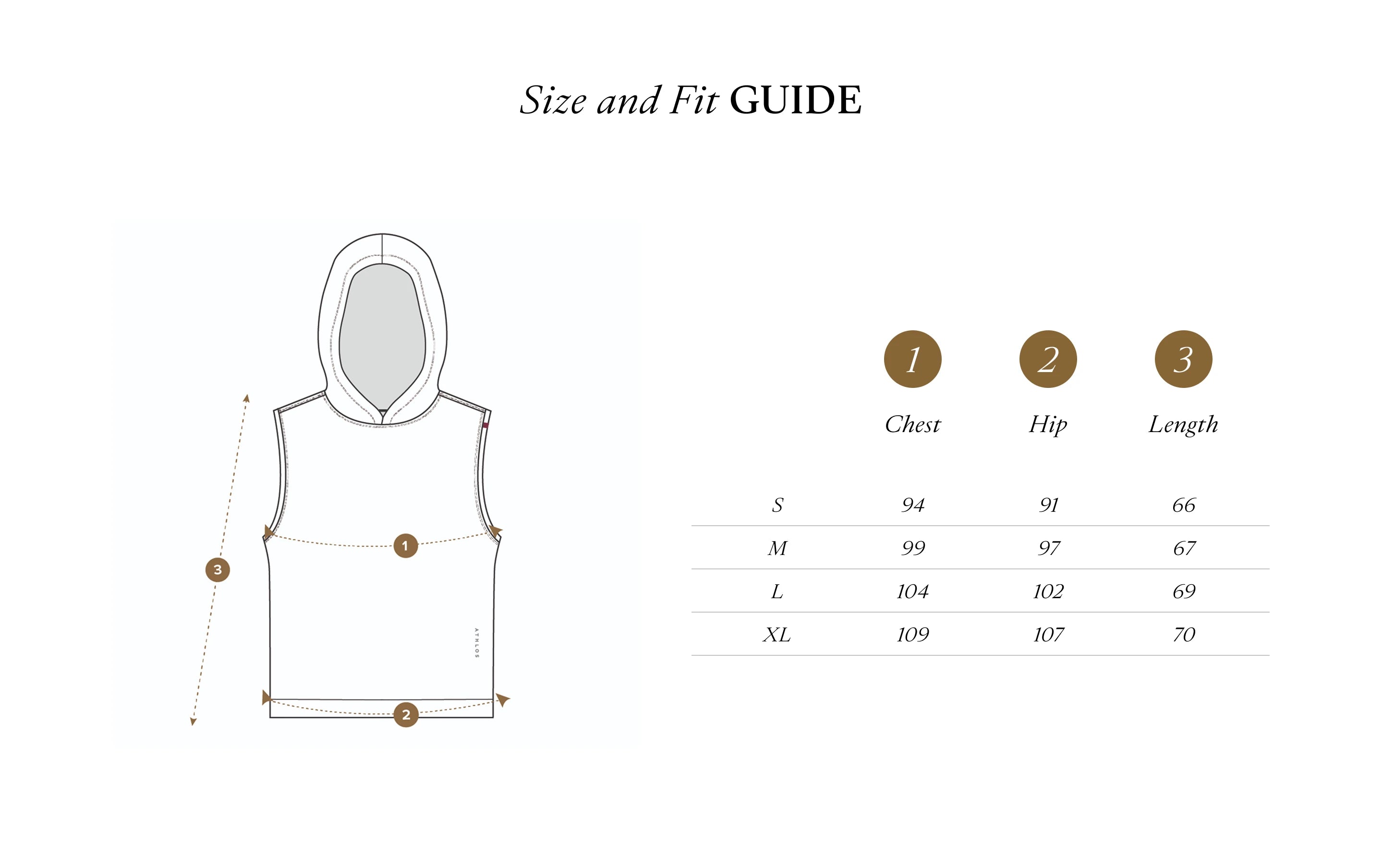 Size Chart CM