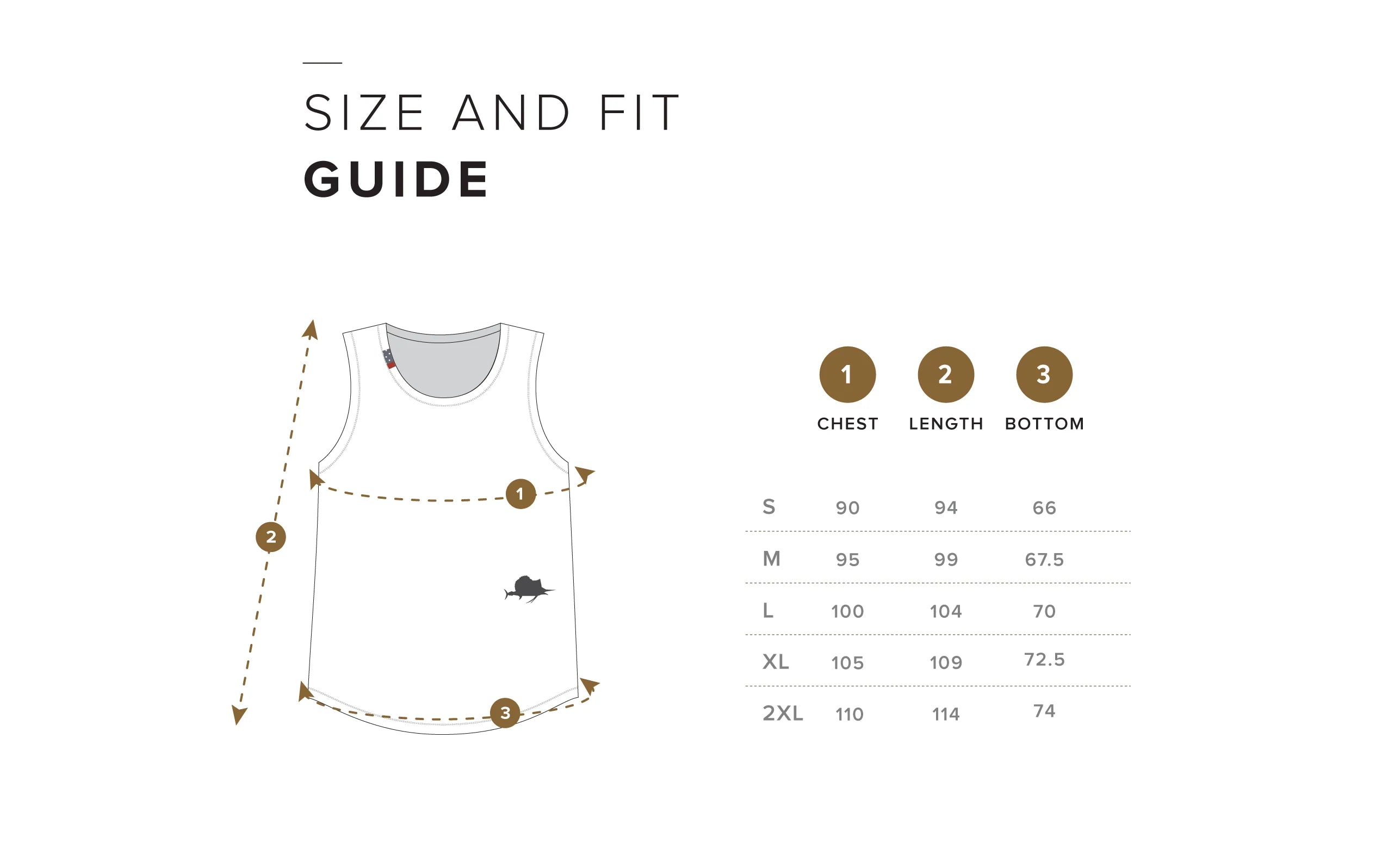 Size Chart CM