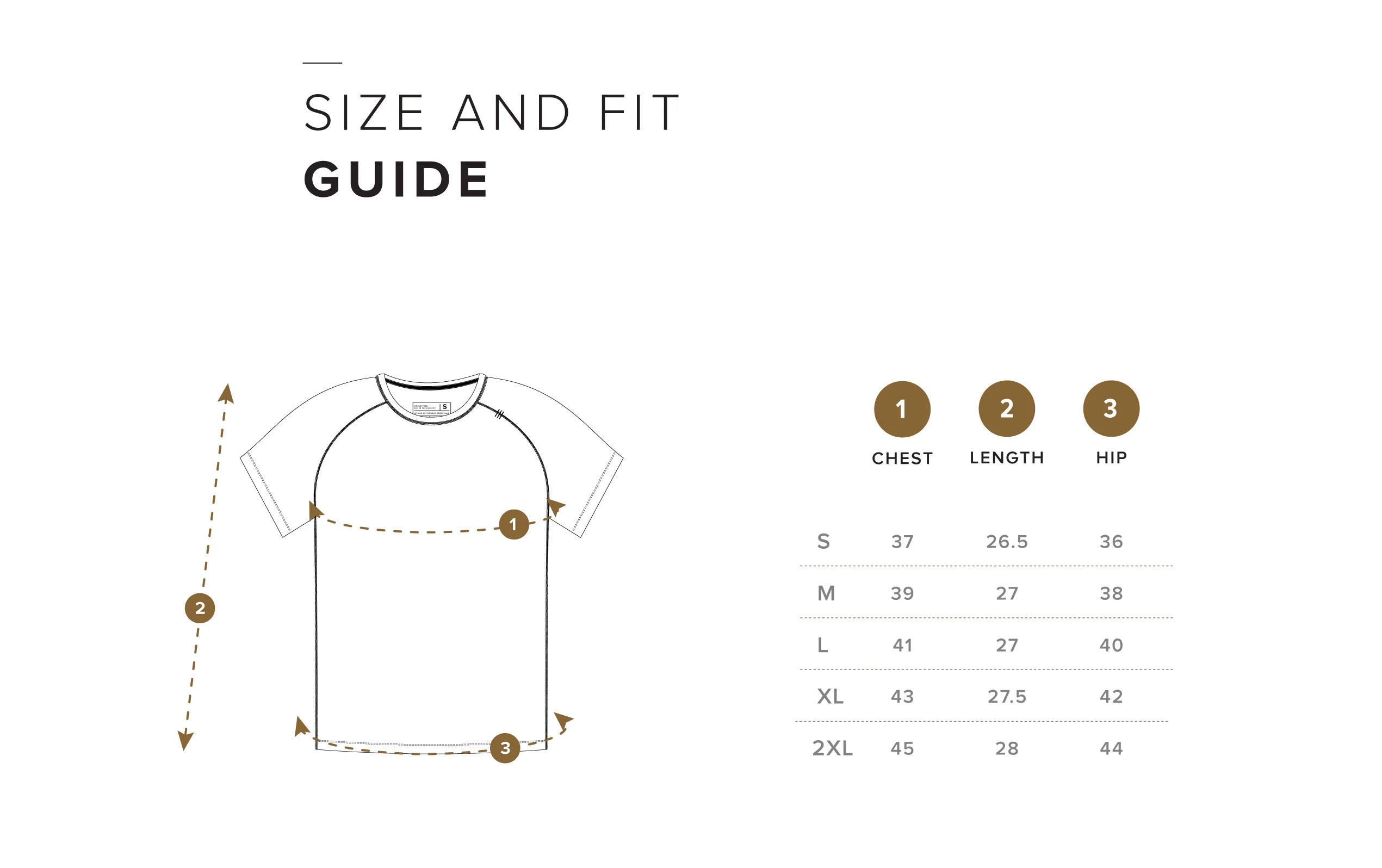 Size Chart IN