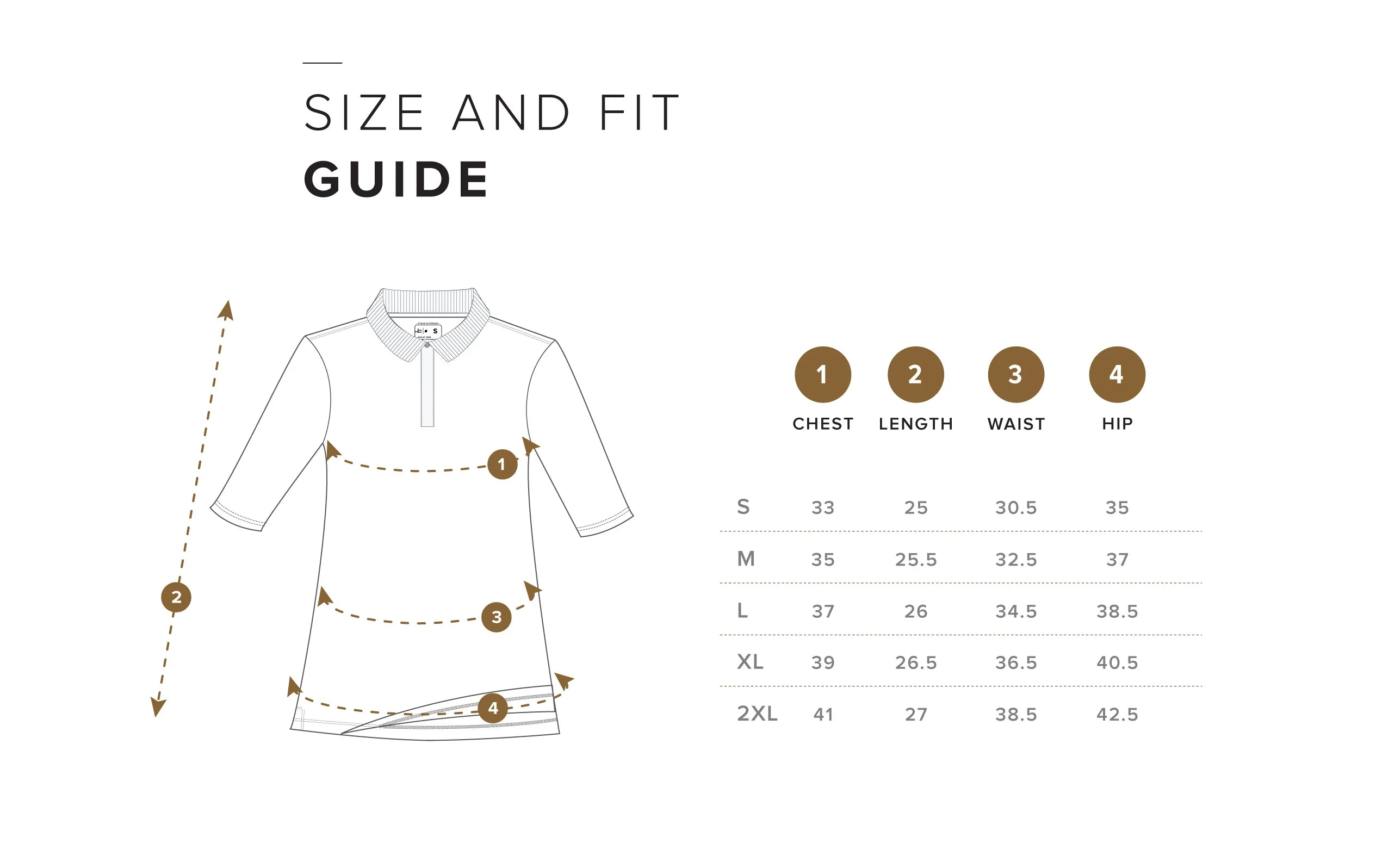 Size Chart IN