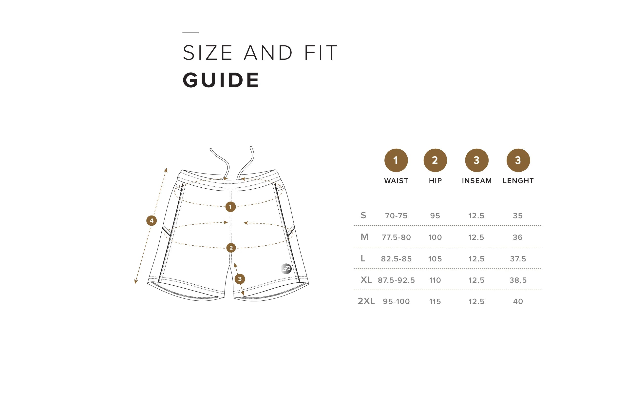 Size Chart CM
