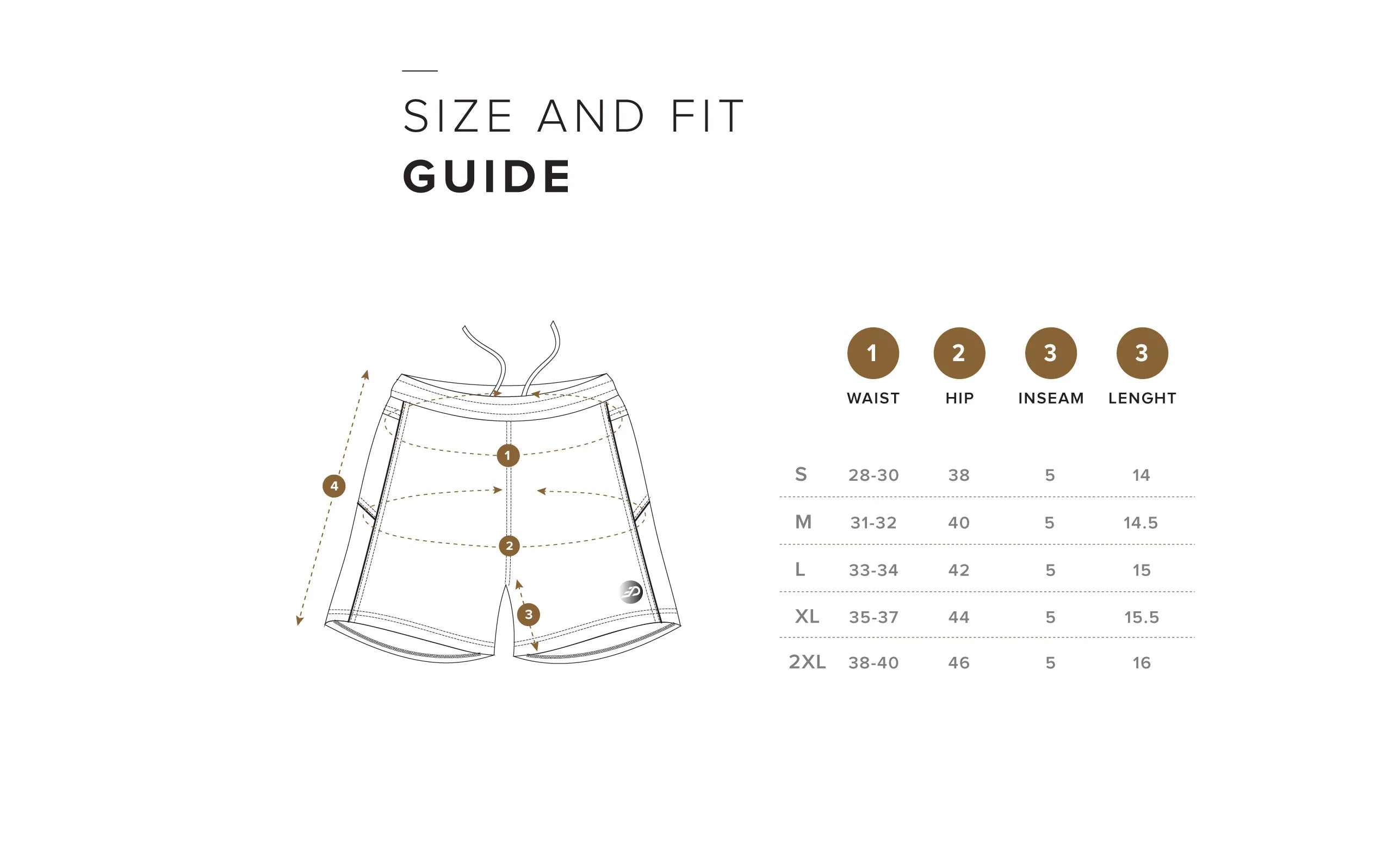 Size Chart IN