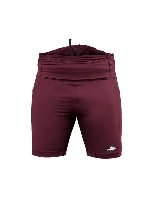 Women's Distance Running Tights - Merlot / XS