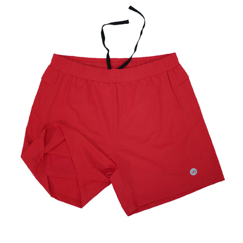 Men’s 5-Inch Distance Shorts - Santa Red / S
