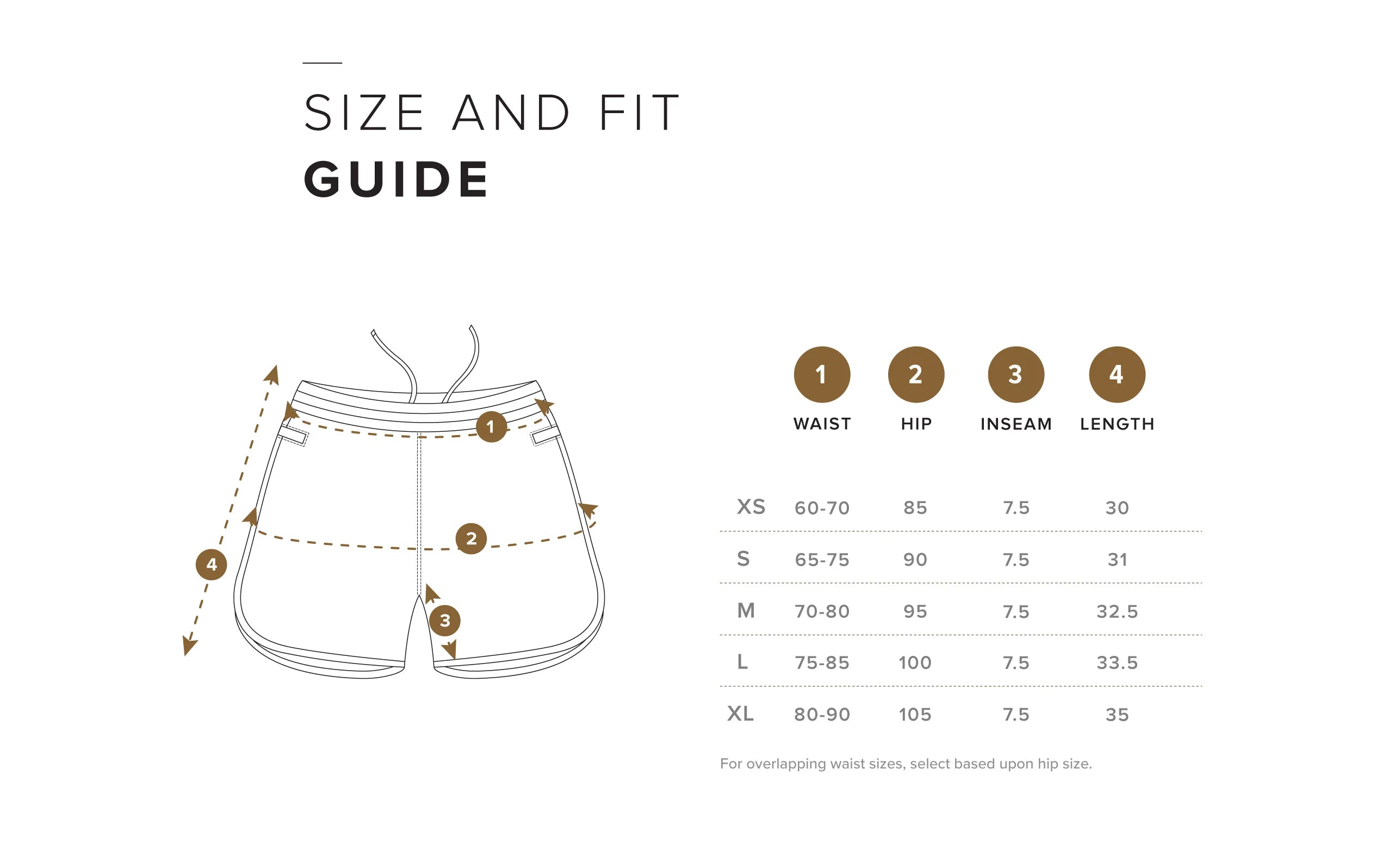 Size Chart CM
