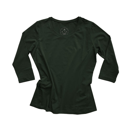 Women's long sleeve - Moss Green / S