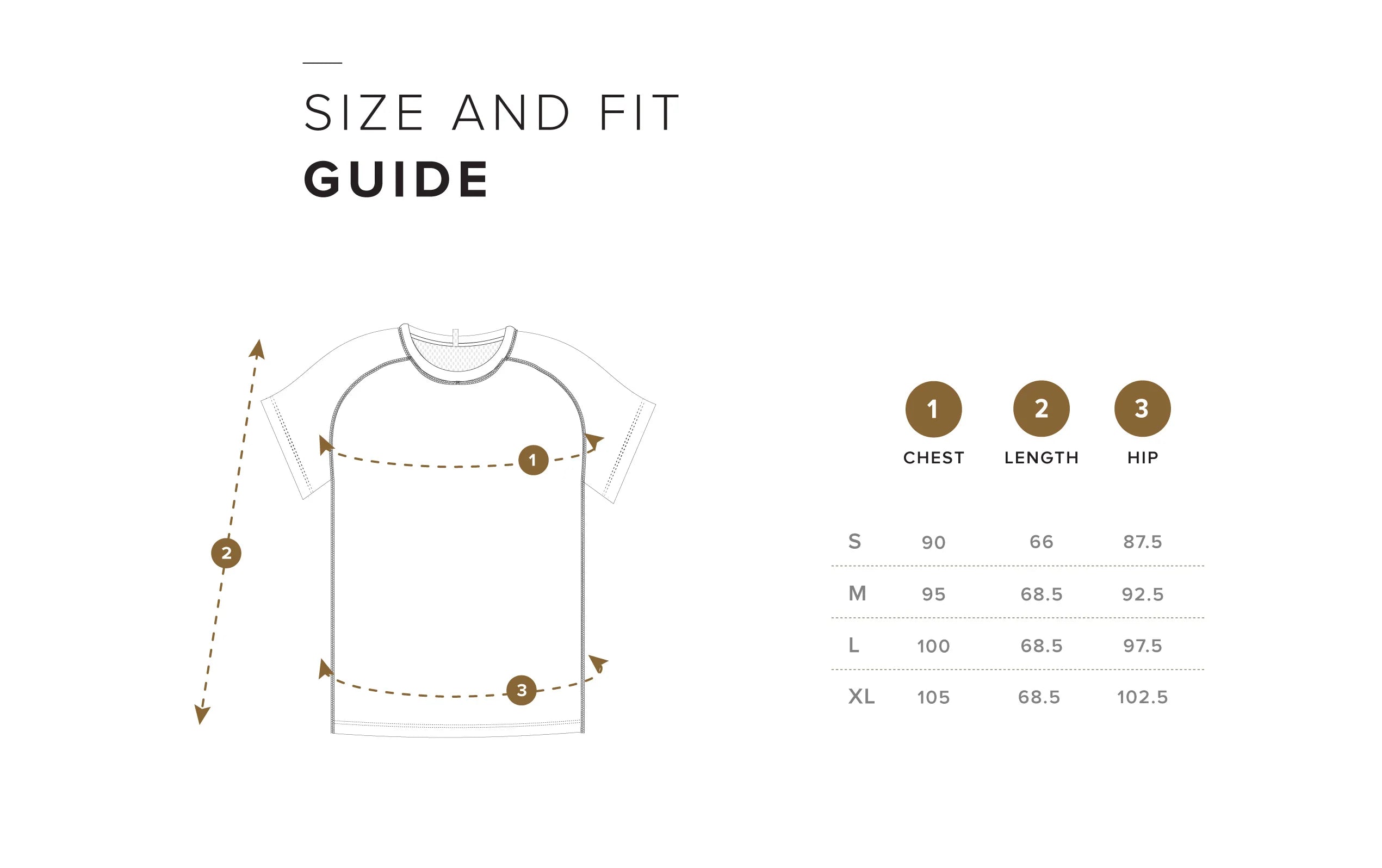 Size Chart CM