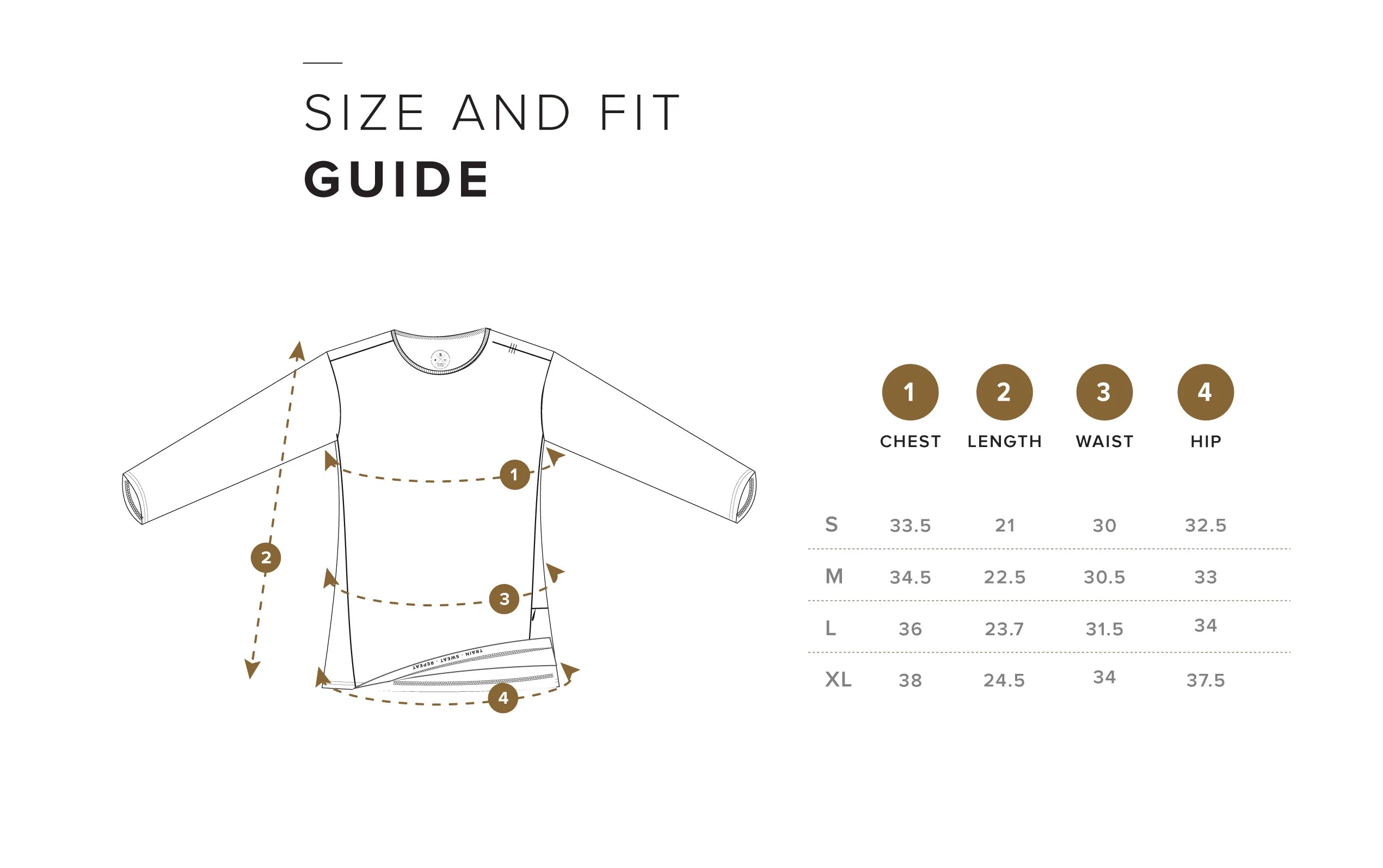 Size Chart IN