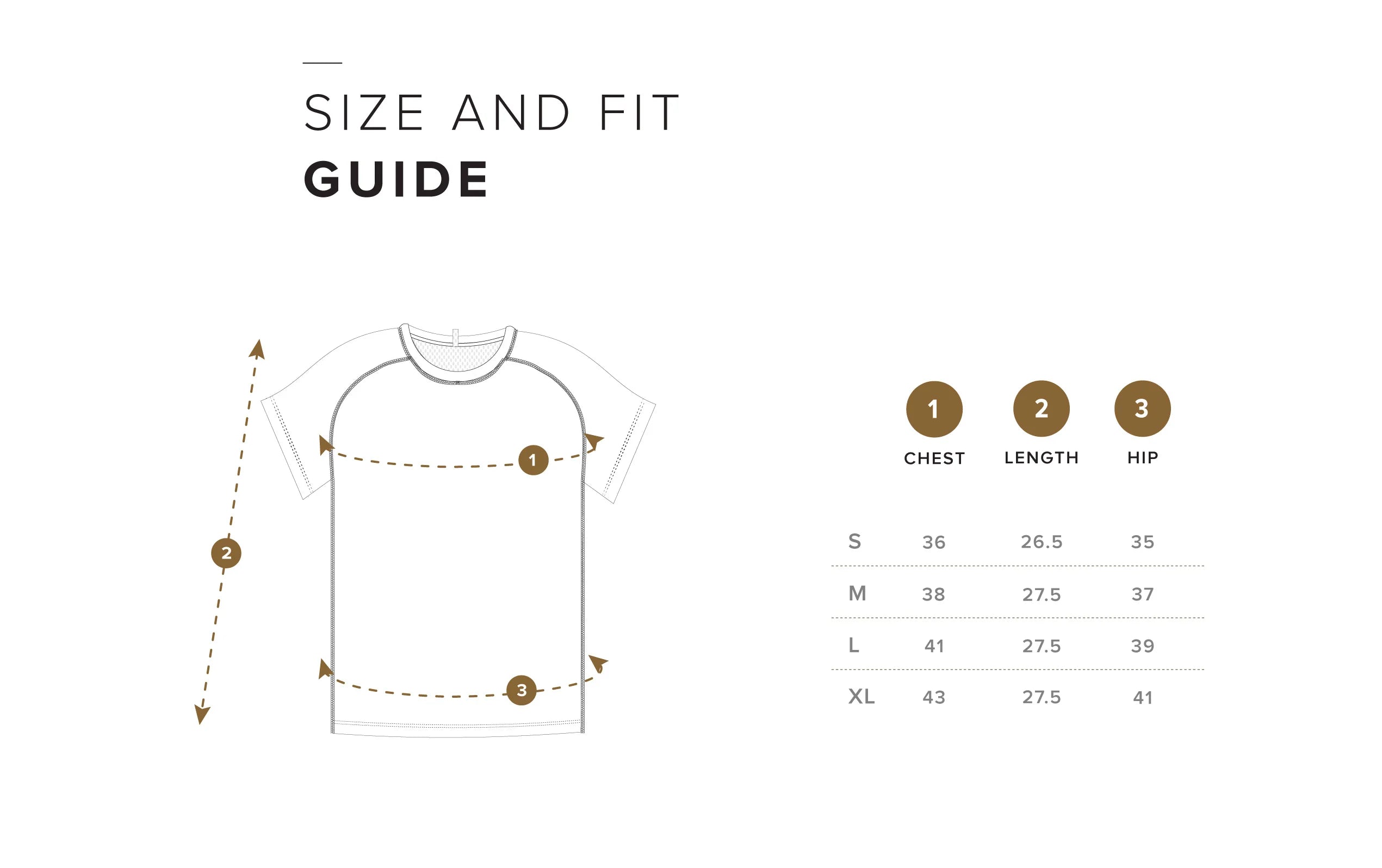 Size Chart IN