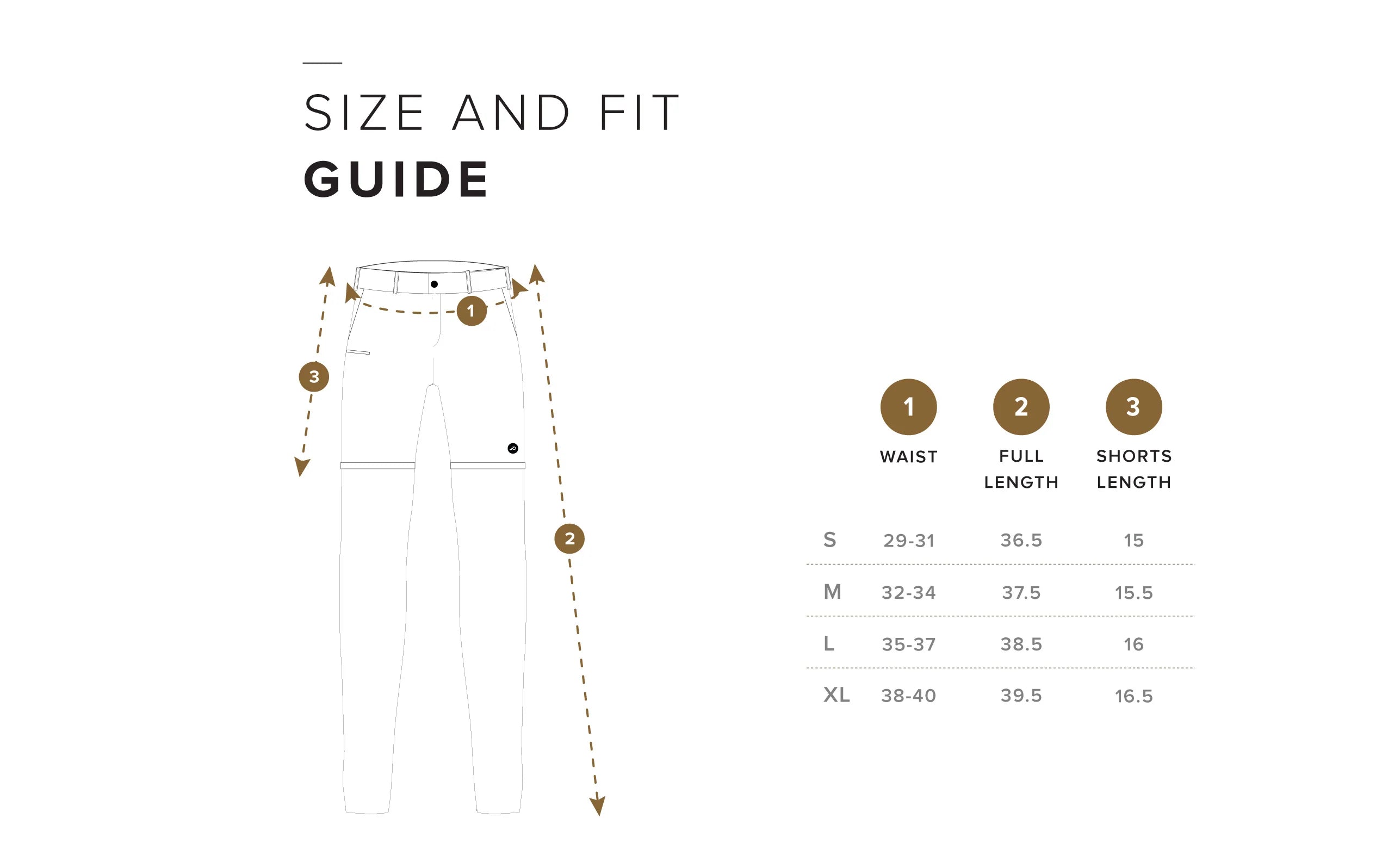 Size Chart IN