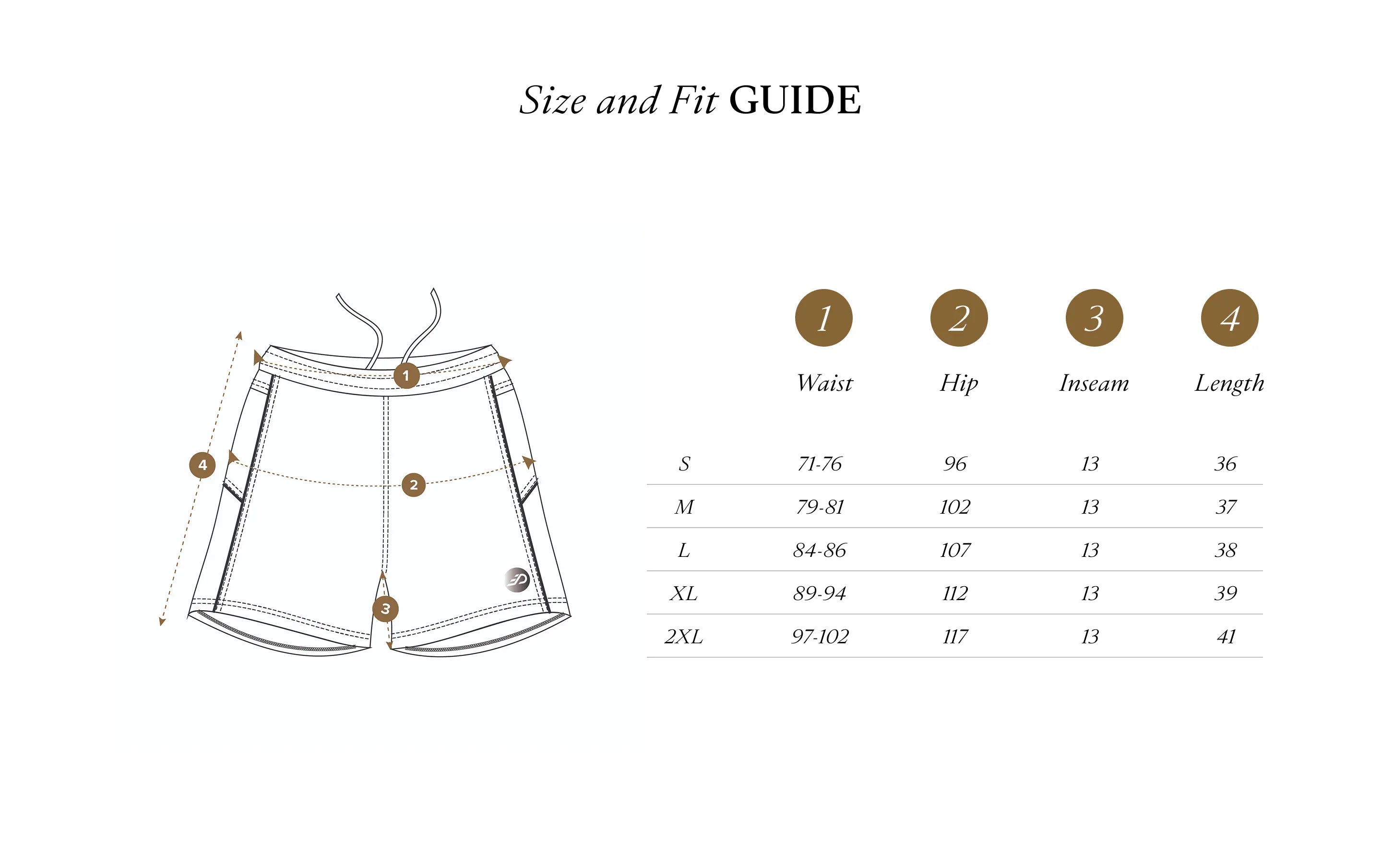 Size Chart CM