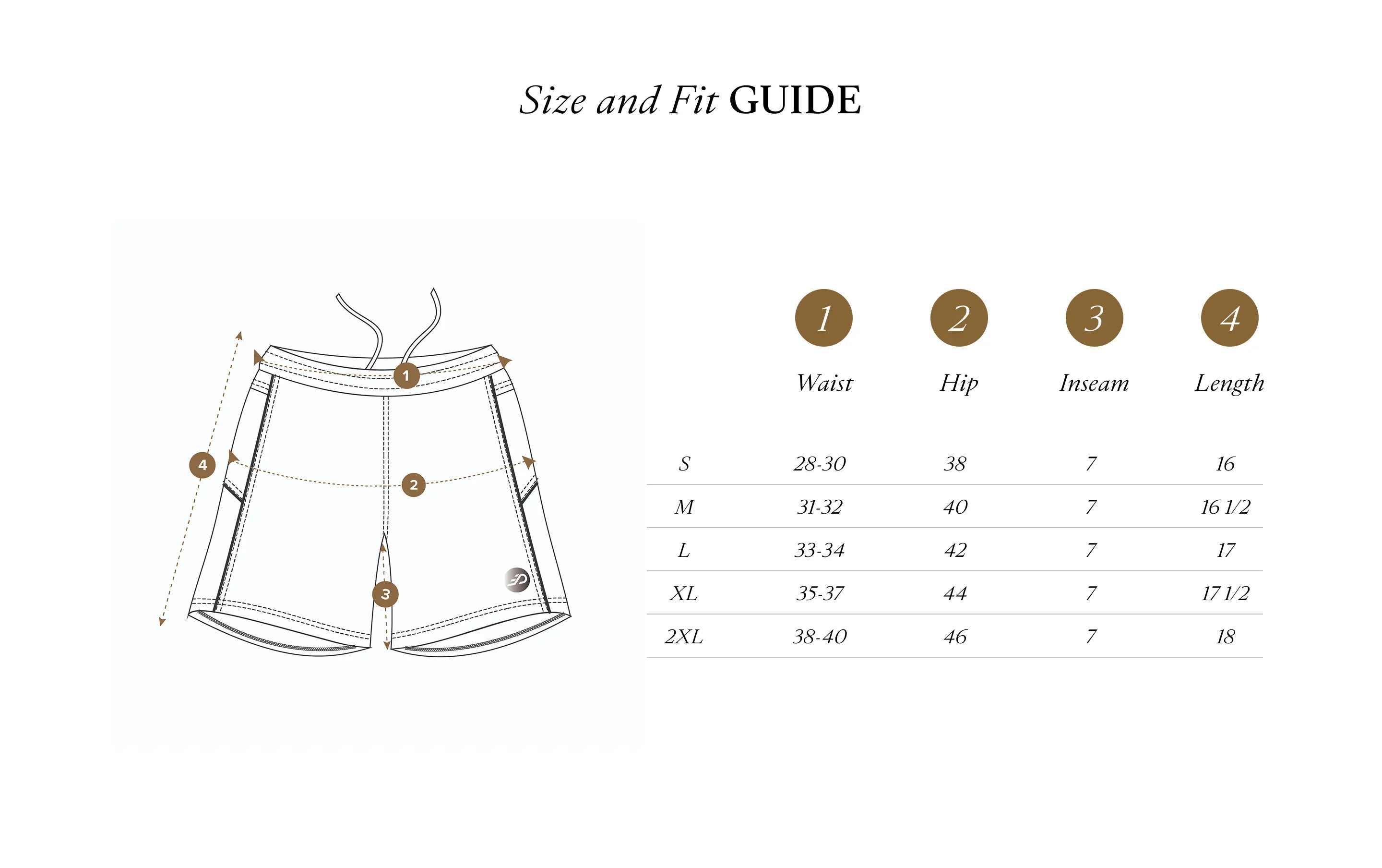 Size Chart IN