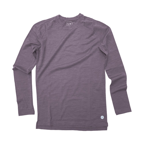 Men's Merino Baselayer - Purple Ash / S