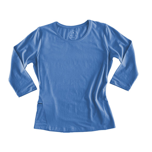 Women's long sleeve - Marine Blue / S