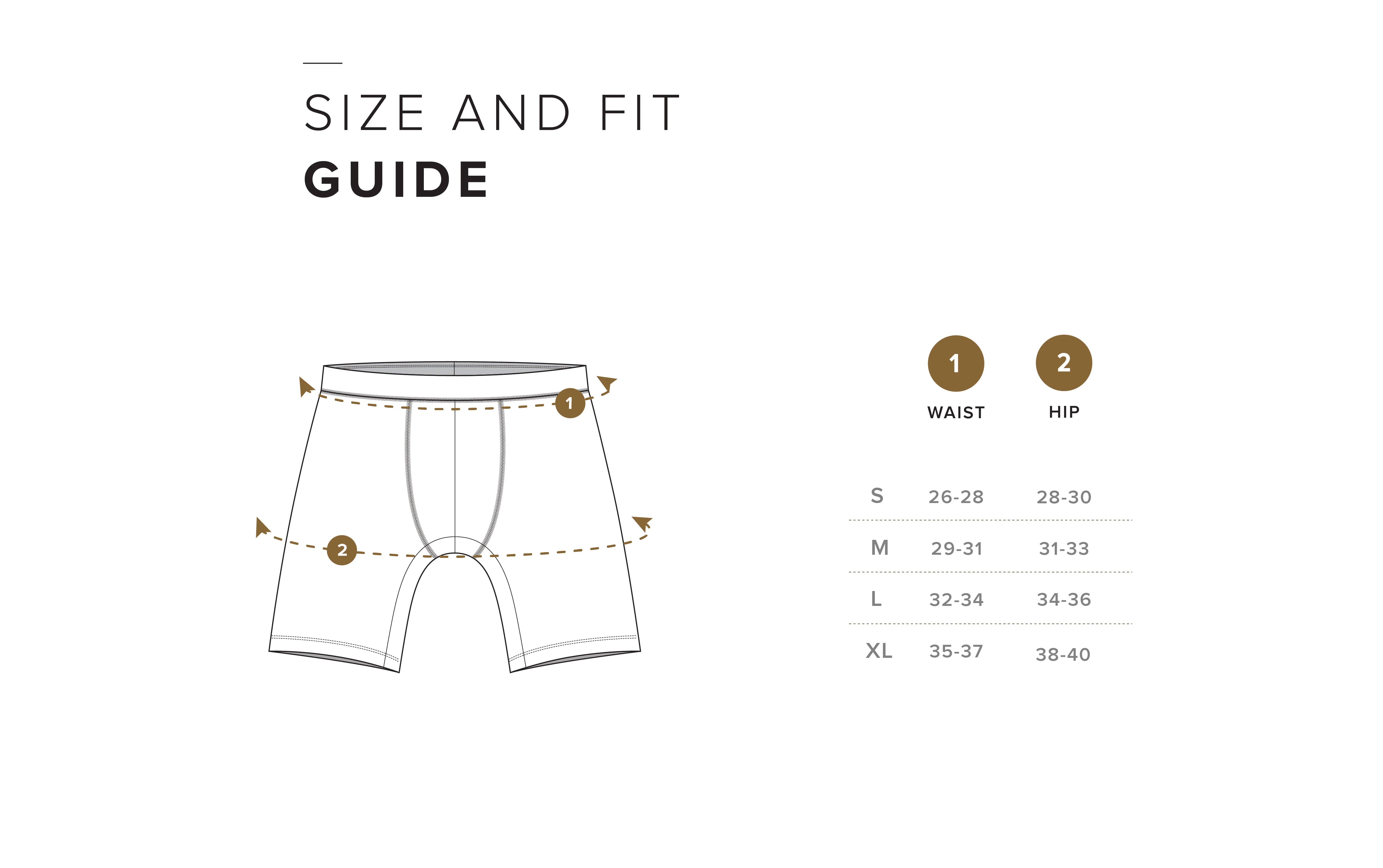 Size Chart IN