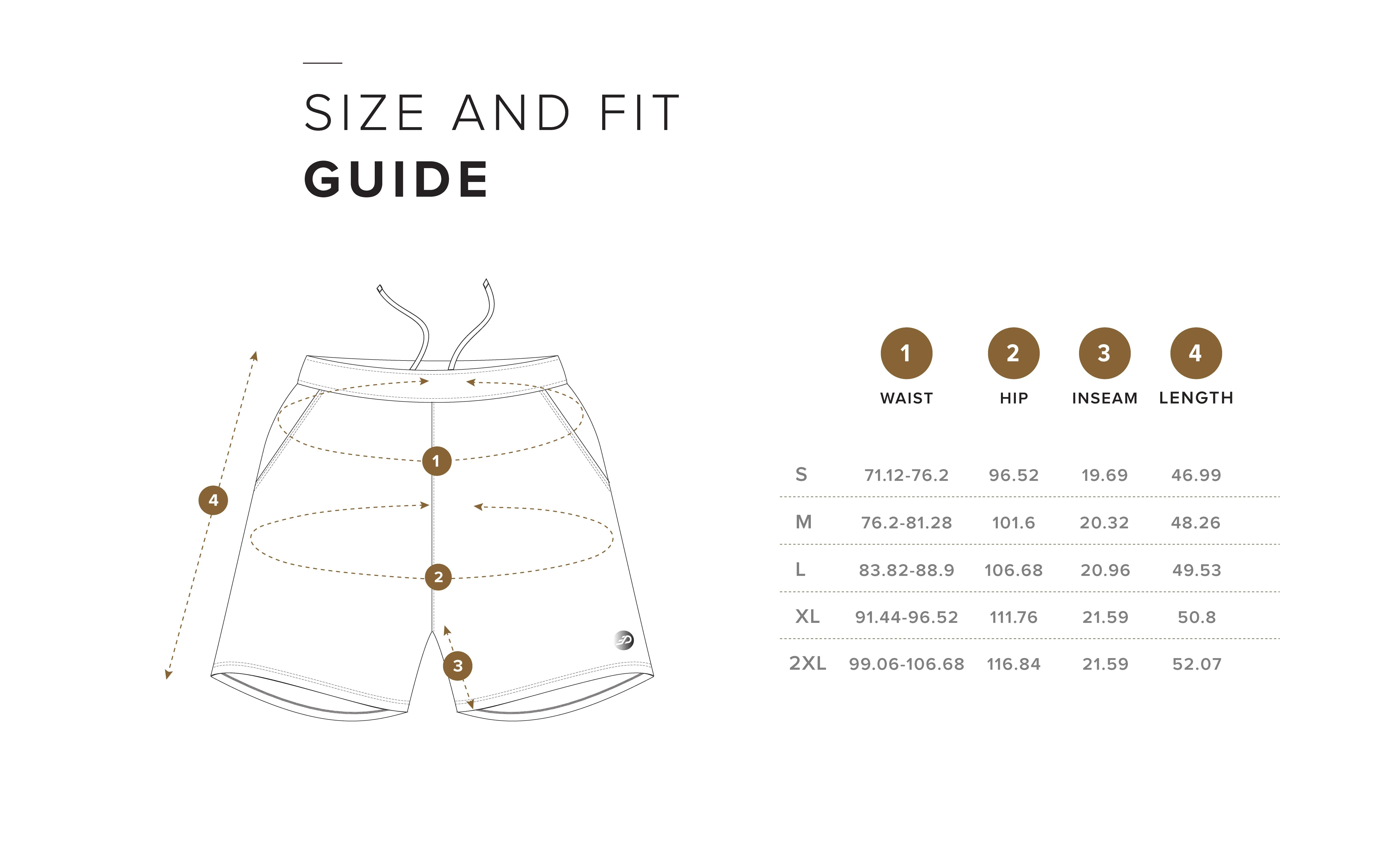 Size Chart CM