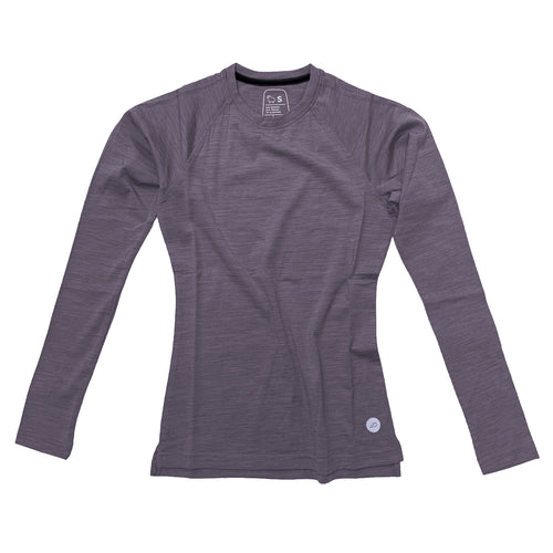 Women's Merino Baselayer - Purple Ash / S